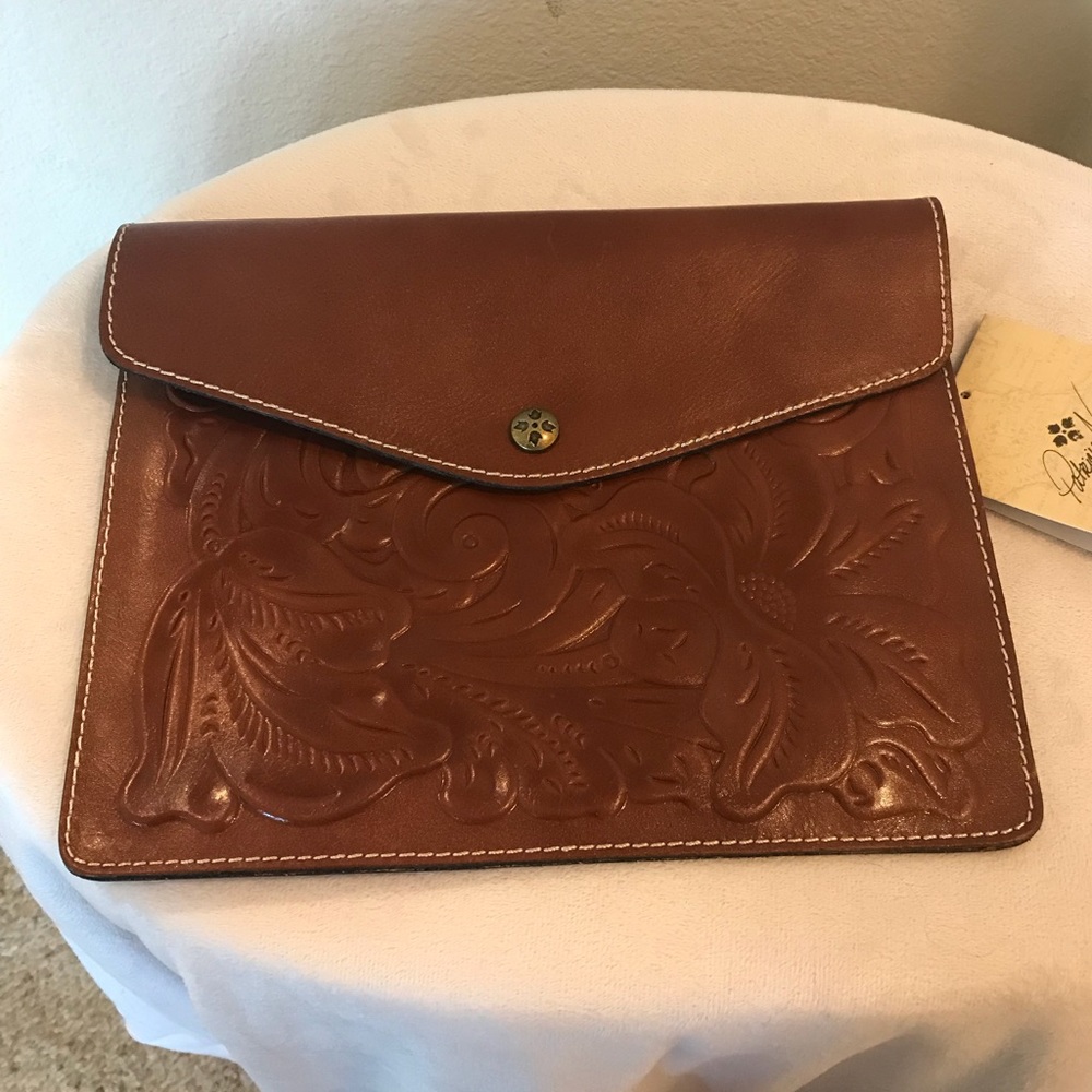 Patricia Nash TOOLED MIDI TECH ACCESSORY CASE - Picture 1 of 5